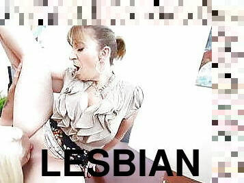 Big Butt Lesbians Alexis Andrews &amp; Sara Jay Stuff Wet Muffs!