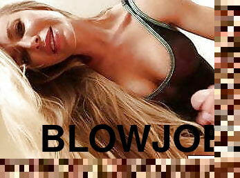 POV Blow Job with great eye contact with Nicole Aniston