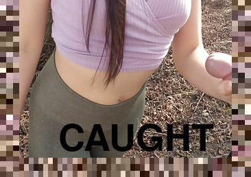 Foreign Fuck At The Lake - Almost Caught Having Outdoor Sex!