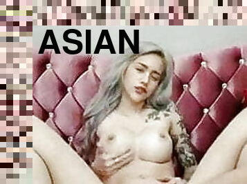 asiatisk, store-patter, gammel, orgasme, fingering, thailænder, blond, 18-årige, dildo, ældre