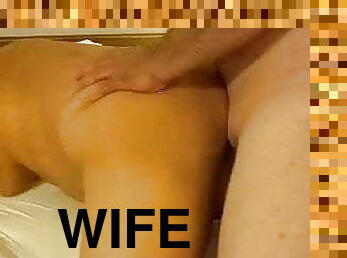 Chubby Wife Shared while Hubby Films