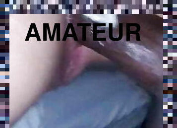 far, hundestilling, amatør, anal, blandede-racer, milf, creampie, røv-booty, knepning-fucking, farmand