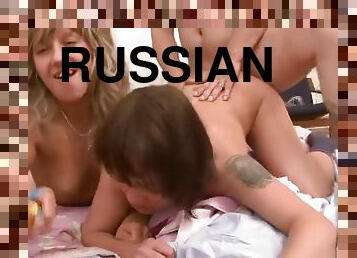 Russian group sex