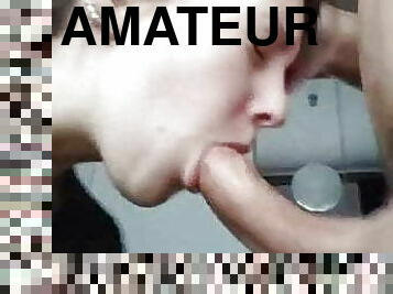 amateur, fellation, énorme-bite, maison, compilation, hirondelle, rousse, point-de-vue, ejaculation, bukkake