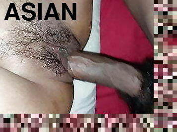 asia, pantat, payudara-besar, posisi-seks-doggy-style, hitam, berambut-pirang, normal