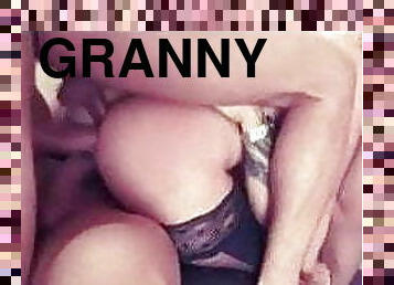 Granny hairy Monika need dv dp bbc group 