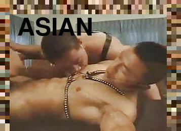 Hot Asian muscle men nipple play and more