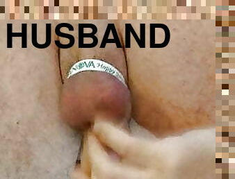 husband cums in his mouth
