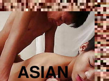 Asian Twinks John and Kylie Bareback