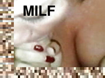 Milf sucking again