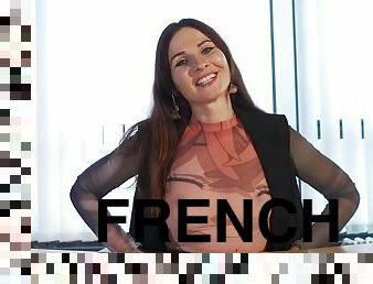 Prank: we hired a French teacher for her. She took off her clothes during class
