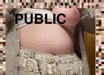 culo, bañando, tetas-grandes, público, amateur, regordeta, regordeta-chubby, pelirroja, desnudándose, natural