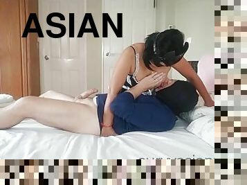 Asian maid could not resist cock PART 1