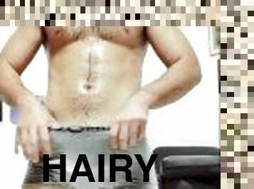 SWEATY GYM HUNK WORKING OUT COMPILATION - HAIRY VERBAL ALPHA MALE
