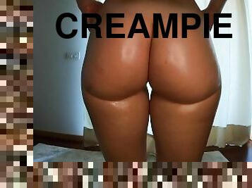 Unexpected Creampie  Big Ass Made Him Cum in 5 minutes PAWG