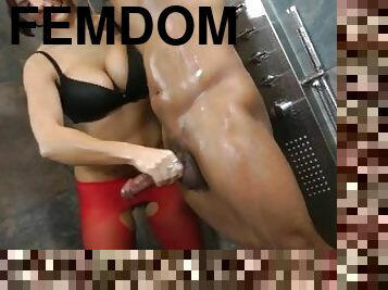 Interracial Shower Domination!