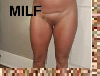 Milf after the gym