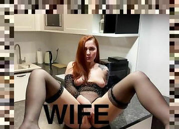 Facial and Hotel Sex with Redhead wife KleoModel FULL