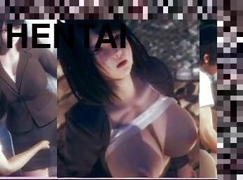 ????????????2????????????????OL???????????3DCG??Hentai Game Honey Select 2 Japanese big tits girl