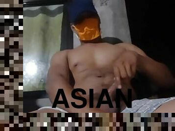 asiático, papá, masturbación, público, chorro-de-corrida, gay, paja, webcam, a-solas, papi