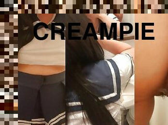 estudyante, creampie, pinay