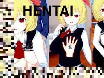 masaje, anime, hentai