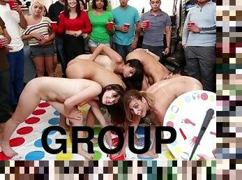BANGBROS - Wild Group Of College Teens Partying It Up With The Likes Of Rachel Roxxx & Friends