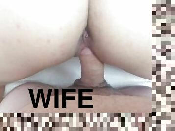 I fuck my wet wife pussy