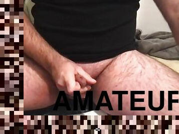 Small and Uncut Cock Jerk Off with me