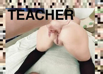 Hot homemade fast anal sex with teacher