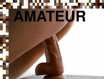 masturbācija-masturbation, orgasms, vāverīte, amatieris, spēļmanta, blondīne, dildo, nerātns, solo, aukle-nun