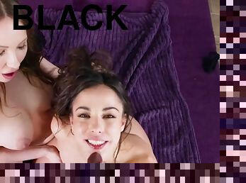 Private Black - Anastasia Brokelyn And Lina Mercury Ride BBC