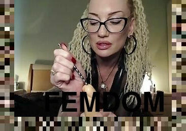 ekstremālā, strapons, bdsm, vergs, saimniece, femdom