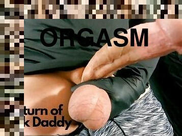 Big Dick Daddy Horse Cock / Solo Male Masturbation / Playing with Cum POV Cumshot Close Up