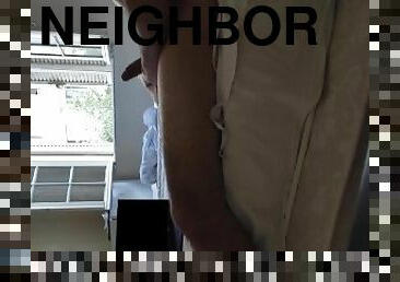 open window dick flash masturbation naked for the real neighbor