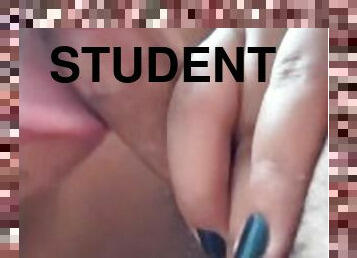 I asked a college student for a blowjob and she sucked me REAL GOOD!
