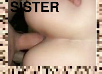 asiatisk, røv, gammel, fisse-pussy, amatør, latiner, sovende, creampie, søster, snæver