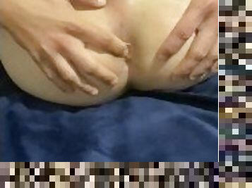 Sexy ass teen bi fucks sexy doll cums & fingers fuck in ass & pussy