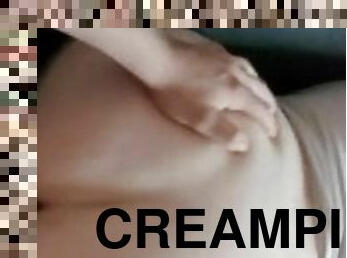 Creampie my GF and pounding her nice ass ????????