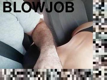 Uber driver charges for the Uber trip with a delicious blowjob