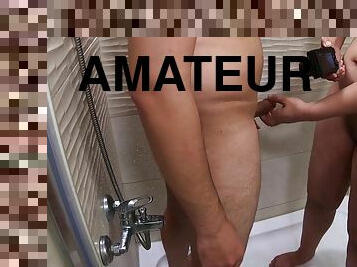 Sex In The Bathroom With Her Lover Filming Them