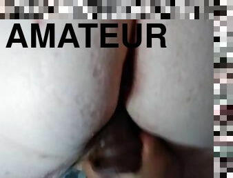 estilo-cão, amador, anal, tiro-ao-alvo, interracial, bbw, duplo, pov, ejaculação, penetração