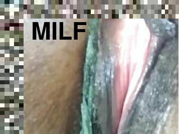 Sexy milf squirts during lunch break