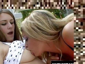 GenLez - Delilah Blue and Heather Starlet Enjoy Each Other's Pussy