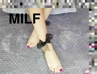 Sexy beautiful girl Feet fetish part 3