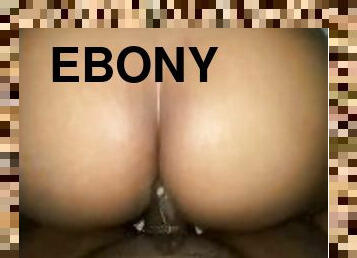 Ebony doggy style