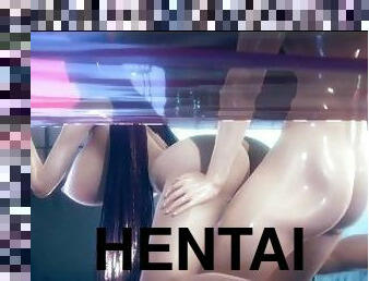 Minamoto no Raikou Fate Pool Sex Hentai 3D