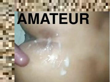 butt full of cum // trasero lleno de semen