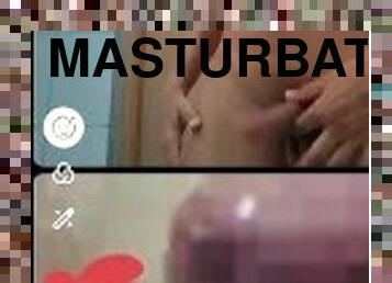 masturbácia, webkamera