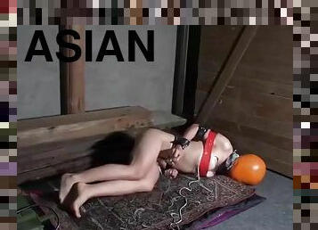 Asian Slave Suffering In Captivity